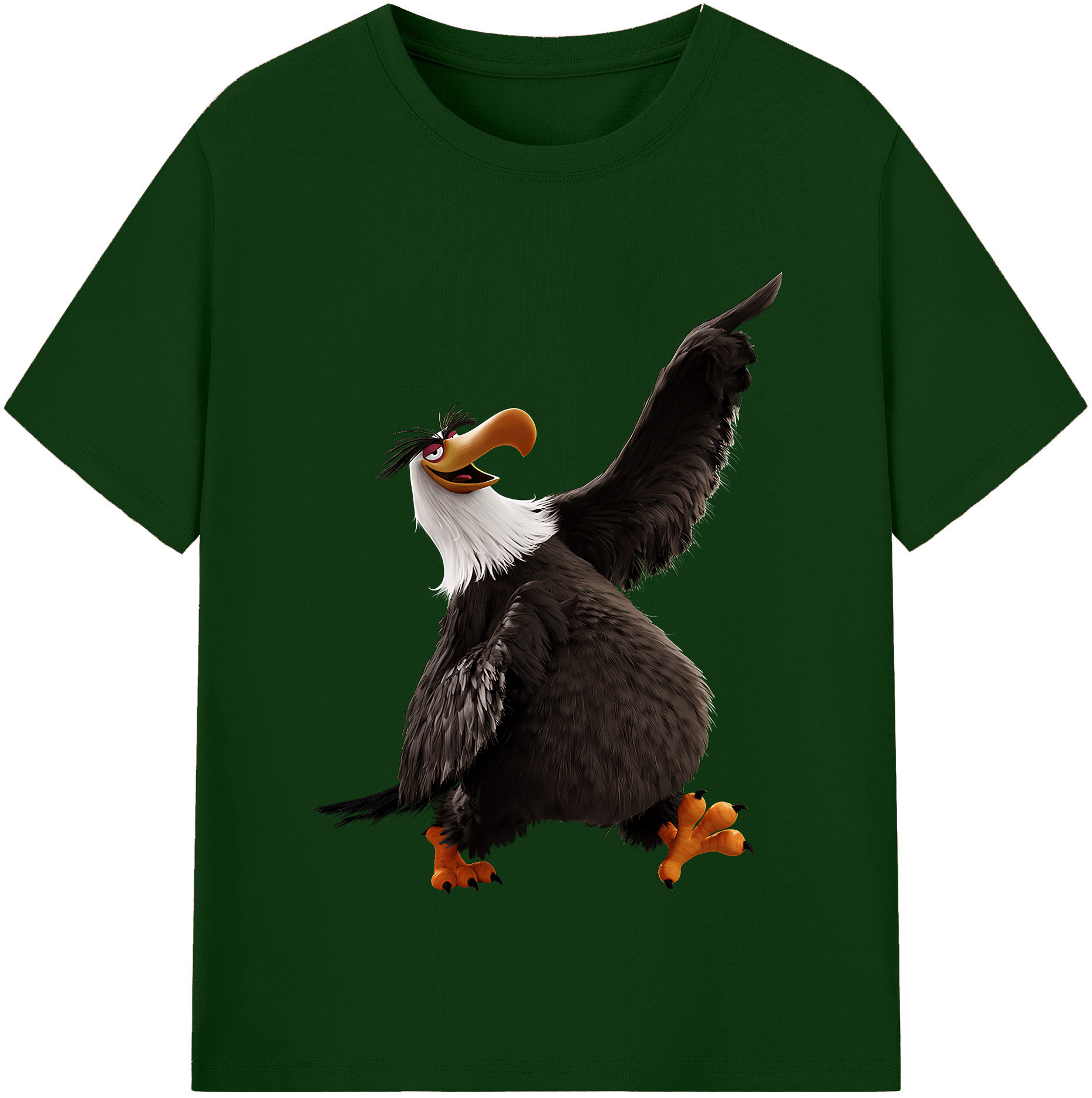 （画像用） Angry Birds アングリーバード 綿100％半袖Tシャツ（フロントプリント）